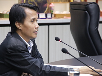 ประชุมเพื่อชี้แจงการกันงบประมาณเหลื่อมปี