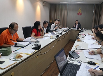 ประชุมคณะกรรมการทบทวนและจัดทำแผนปฏิบัติการป้องกันและปราบปรามการทุจริต
ระยะ 5
ปี(พ.ศ.2560-2564)และประจำปีงบประมาณ 2563