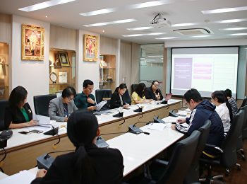 ประชุมชี้แจงการดำเนินงาน ตัวชี้วัด 1.1.1