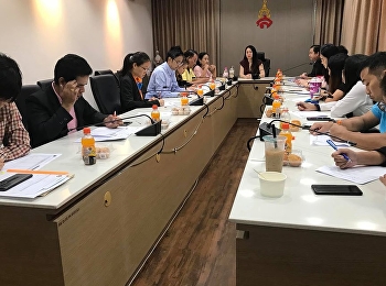 ประชุมชี้แจงแนวทางการดำเนินงานการปฏิบัติราชการ
ประจำปีงบประมาณ พ.ศ. 2563