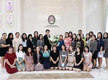 Congratulates Mrs. Juneerat Jannit on
being appointed to the position of
Acting Director of the Office of the
President.