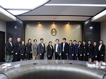 Office of the President, Suan Sunandha
Rajabhat University (SSRU) welcomed a
delegation from the Faculty of Liberal
Arts, Rajamangala University of
Technology Krungthep (RMUTK), for a
study visit on SSRU’s One Stop Service
system